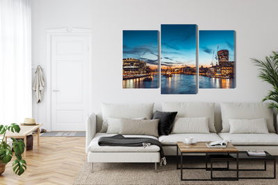 Ljuddämpande tavla - River thames in great britain