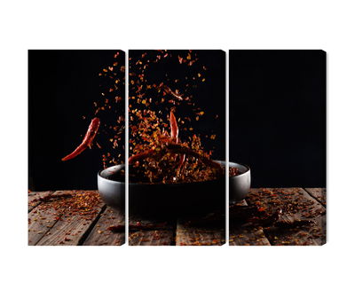 Ljuddämpande tavla - Cayenne pepper in flight