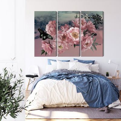 Ljuddämpande tavla - Bouquet of flowers