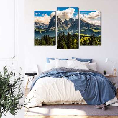 Ljuddämpande tavla - View of the italian