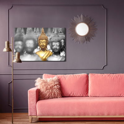 Ljuddämpande tavla - Golden buddha