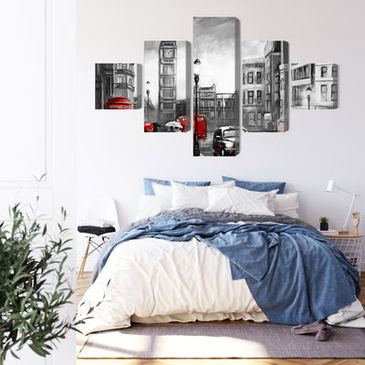 Ljuddämpande tavla - London street view