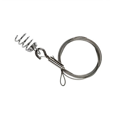 Coil spring with wire for mounting the SilentDirect PES Hexagon Ceiling 50 mm