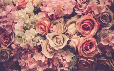 Ljuddämpande tavla - Delicate colorful 3d flowers