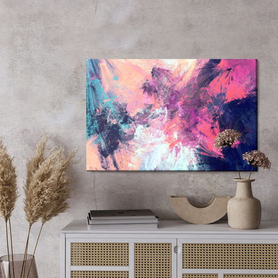 Ljuddämpande tavla - Abstract paint