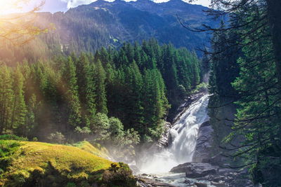 Ljuddämpande tavla - Krimml waterfall in austria