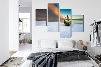 Ljuddämpande tavla - Fishing boat