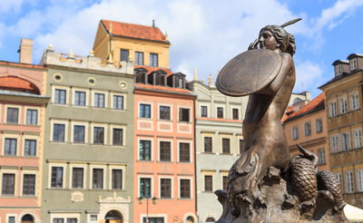 Ljuddämpande tavla - The statue of the mermaid