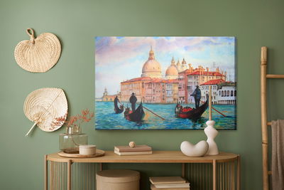 Ljuddämpande tavla - Venice as painted