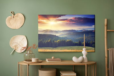 Ljuddämpande tavla - Carpathians in ukraine