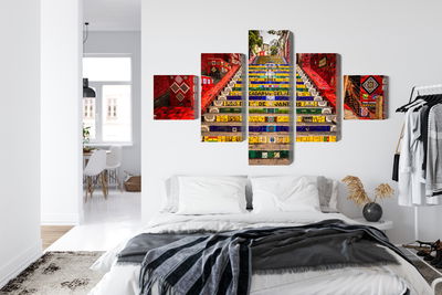 Ljuddämpande tavla - Selaron stairs