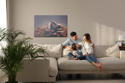 Ljuddämpande tavla - Closeup of coffee beans