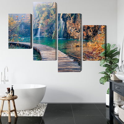 Ljuddämpande tavla - Plitvice lakes national park