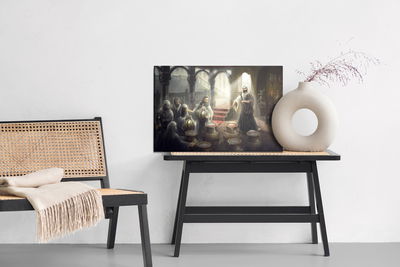 Ljuddämpande tavla - Miracle at cana in galilee