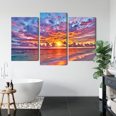 Ljuddämpande tavla - Picturesque sunset