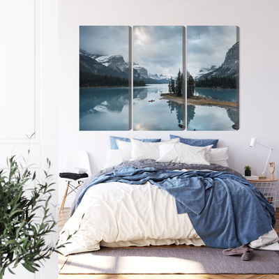 Ljuddämpande tavla - Ghost island in jasper