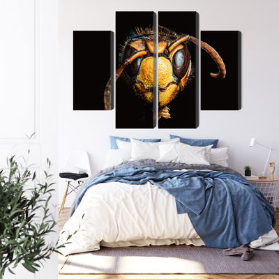 Ljuddämpande tavla - Hornet on a macro scale