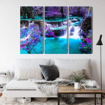 Ljuddämpande tavla - Huay mae khamin waterfall
