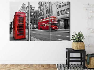 Ljuddämpande tavla - Vintage american car in cuba