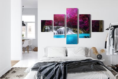 Ljuddämpande tavla - Kanchanaburi waterfall