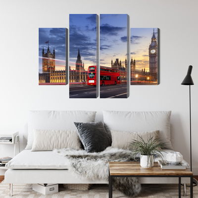 Ljuddämpande tavla - Panorama of westminster