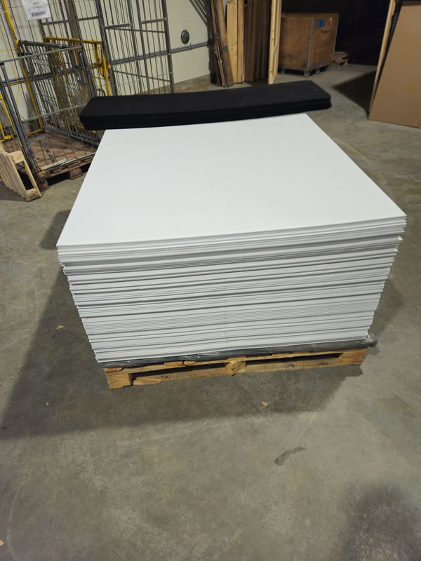 SilentDirect PET 180x120cm - Andrasortering, vit