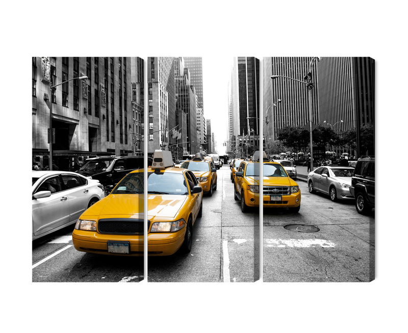 Ljuddämpande tavla - Taxis in New York