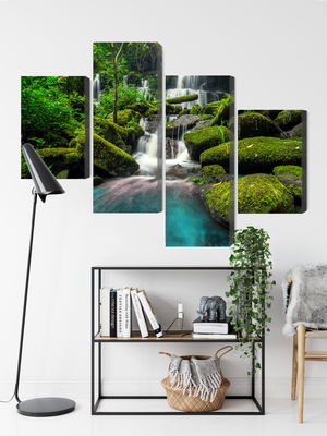Ljuddämpande tavla - A beautiful waterfall