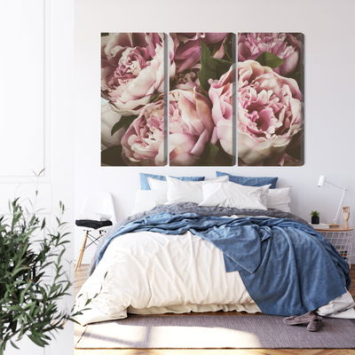 Ljuddämpande tavla - Delicate vintage peony