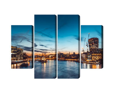 Ljuddämpande tavla - River thames in great britain