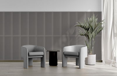 Rektangulær lydabsorber - fløjl