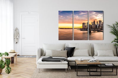 Ljuddämpande tavla - Panorama of the brooklyn