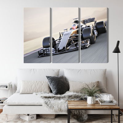 Ljuddämpande tavla - Formula 1 car