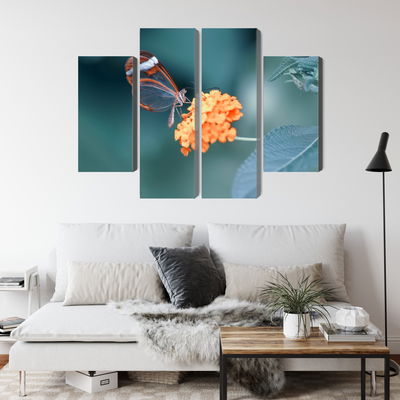 Ljuddämpande tavla - Butterfly in the summer
