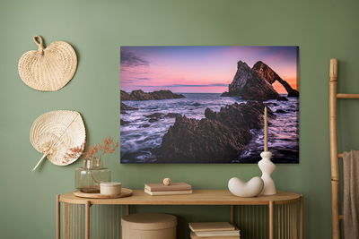 Ljuddämpande tavla - Rocks in the sea