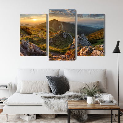 Ljuddämpande tavla - Bread mountain peak