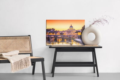 Ljuddämpande tavla - Rome in the evening