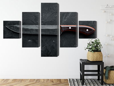 Ljuddämpande tavla - Old kitchen knife