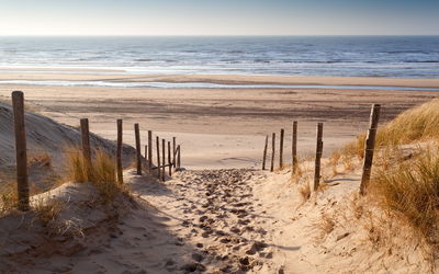 Ljuddämpande tavla - Sandy path to the north sea