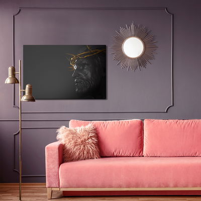 Ljuddämpande tavla - Christ with a golden crown