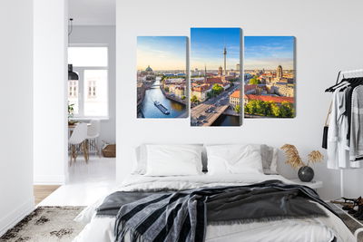 Ljuddämpande tavla - The river spree