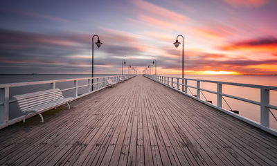 Ljuddämpande tavla - The pier in gdynia orlowo