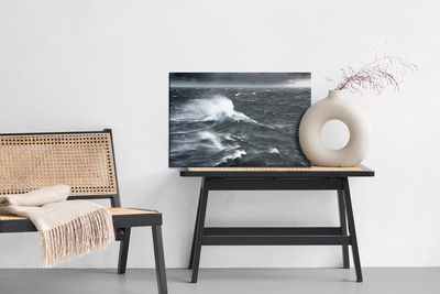 Ljuddämpande tavla - Rough sea