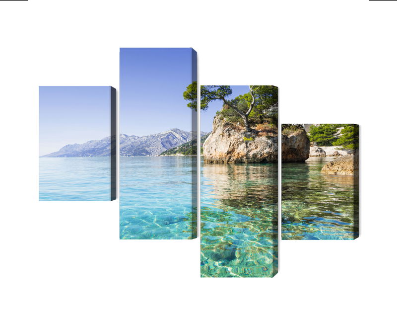 Ljuddämpande tavla - Makarska riviera in Croatia