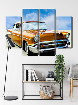 Ljuddämpande tavla - American vintage car