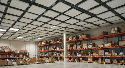 Sound absorption – Reduces echo in the room