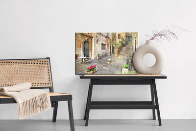 Ljuddämpande tavla - Old italian street