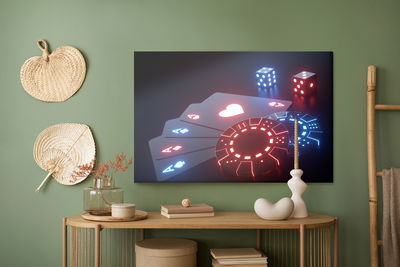 Ljuddämpande tavla - Neon game set