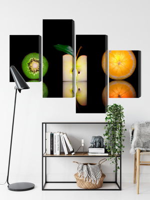 Ljuddämpande tavla - Fruit halves
