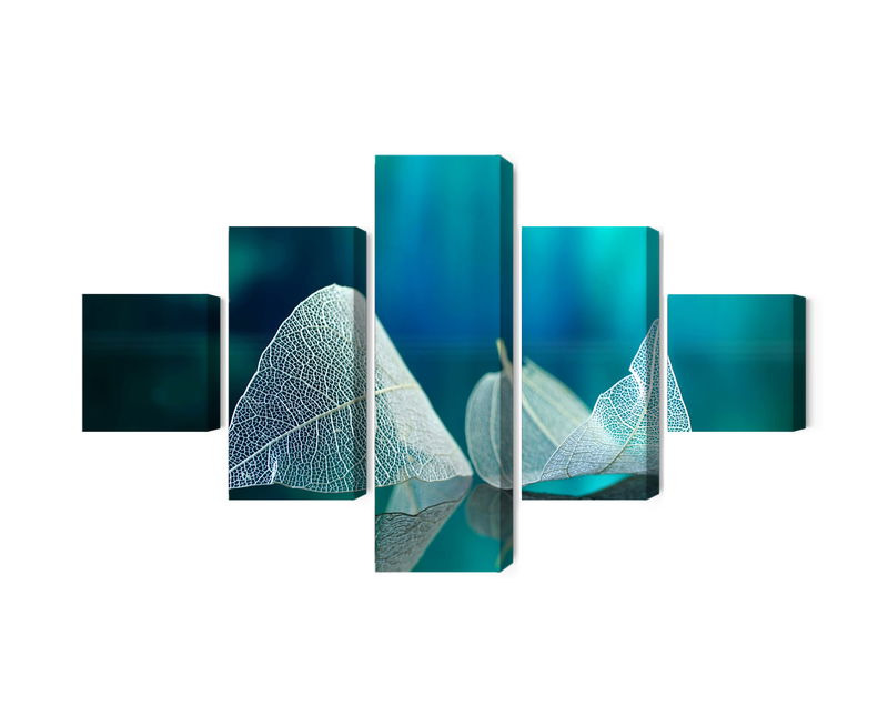 Ljuddämpande tavla - Delicate leaves close up